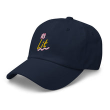 Load image into Gallery viewer, IT'S LIT Dad hat